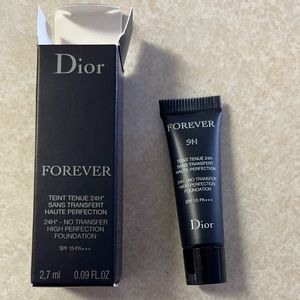 Dior Forever 24H No Transfer High Perfection Foundation 9N 2.7 mL Made in France
